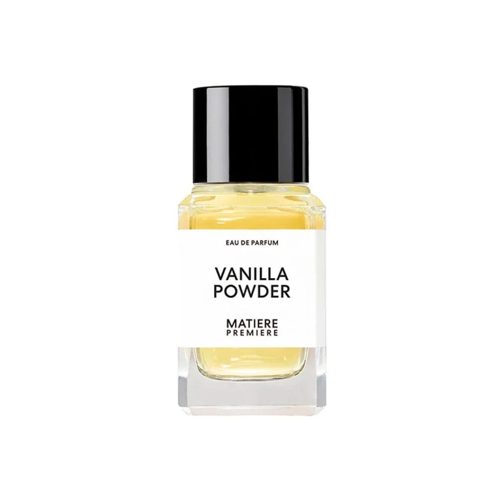 Vanilla Powder es una fragancia amaderada oriental con palo santo y vainilla